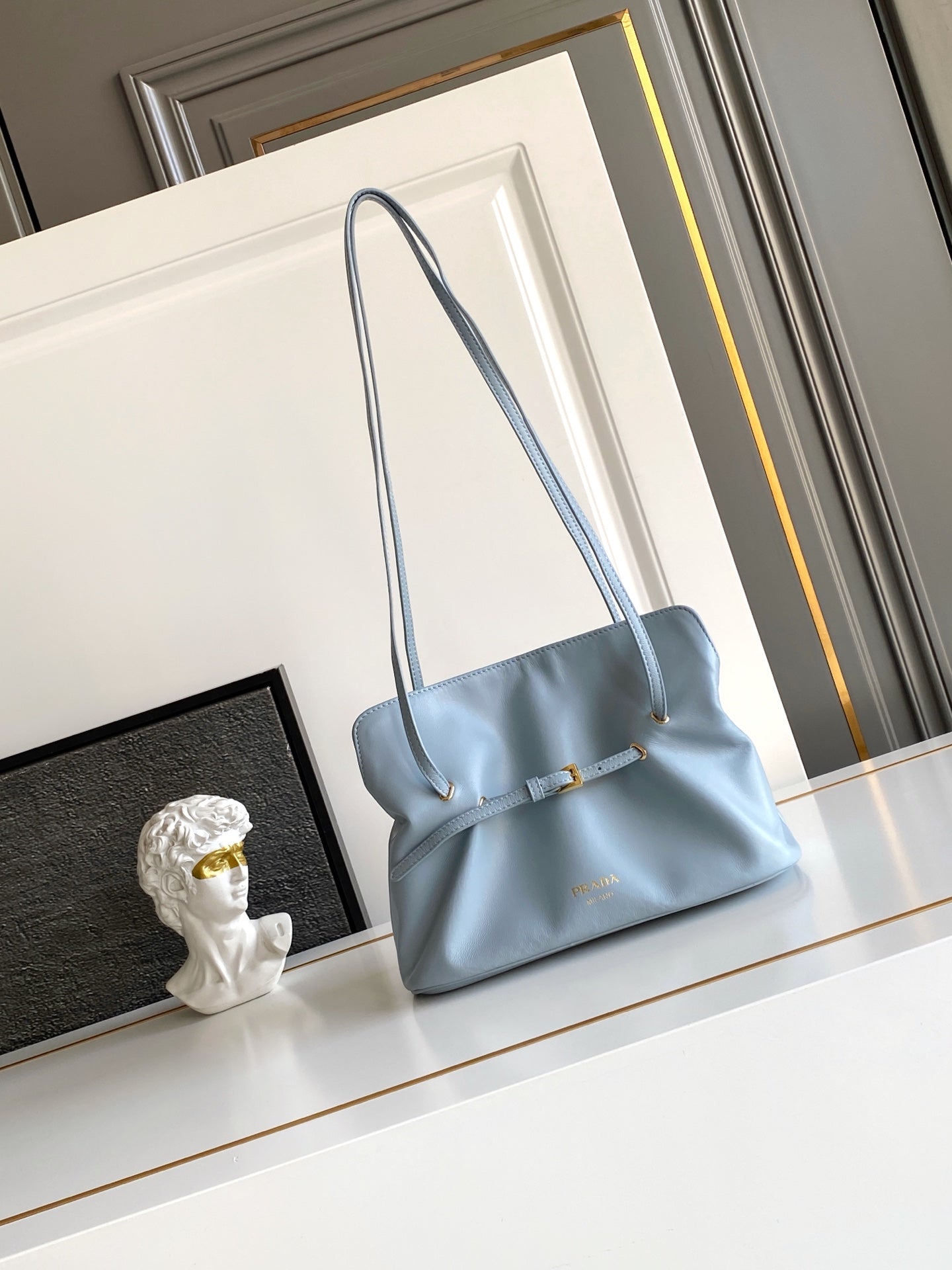 Prada Dada Small Nappa Leather Bag